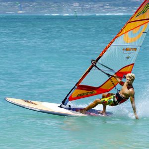 planche à voile camping Sarzeau