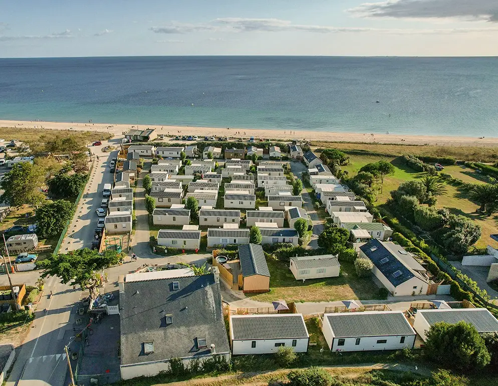 camping landrozac plage vue du ciel (2)